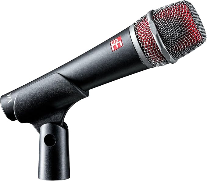 Audiosavings Se Electronics V7 X Bundle: Supercardioid Dynamic Instrument Microphone for Studio Stage RCXFM20E-B 20 Foot XLR Mic Cable RPAK Charcoal Backpack Bag with Padded Laptop Pocket 3-Items
