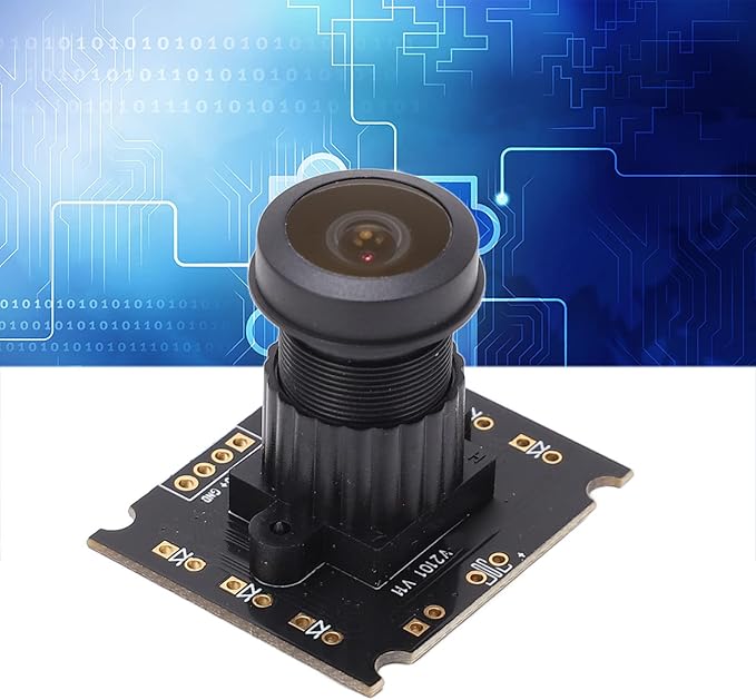 Camera Module with 0.3MP USB 2.0 Interface Black 98° Wide Viewing Angle - High Bandwidth Good Compatibility Easy Installation for Versatile Use