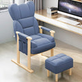 Office Chair Gaming Chair Computer Chair Home Ergonomic Computer ChairOffice Chair with Footrest Adjustable Backrest HeadrestHigh Back Gaming Chair Relax Desk Chair for Racing Work Executi