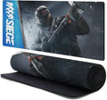 Head Case Designs Officially Licensed Tom Clancy's Rainbow Six Siege Sledge Graphics 37.4 x 15.75 x 0.16 inches (900 x 400 mm) - XL Gaming Office Desk PC Keyboard Mouse Mat Pad