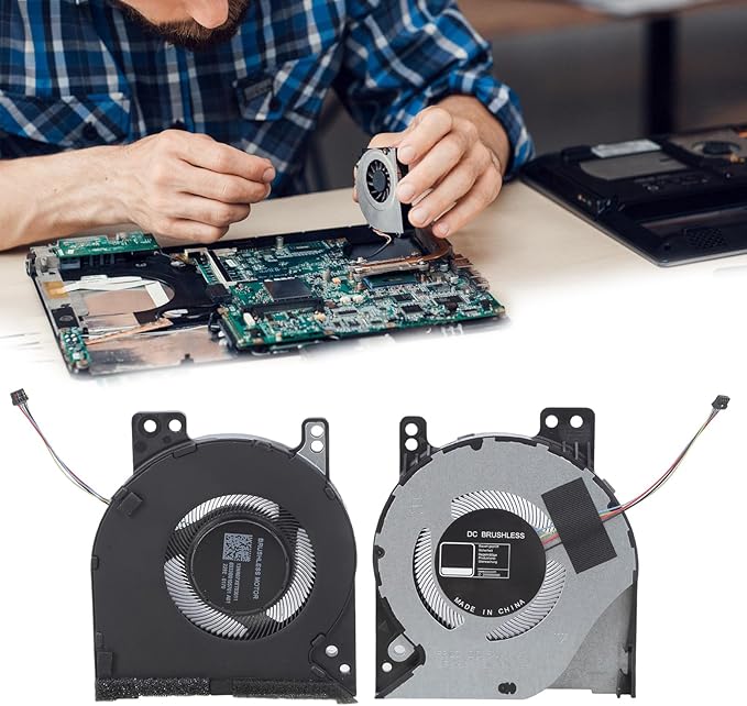 Metal Laptop Cooling Fan Heat Dissipation For Z13 X GZ301Z CPU GPU Fan