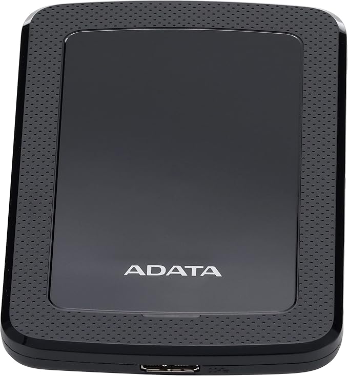 ADATA Hard Drive - 2 TB - External (Portable) - USB 3.1-256-bit AES - Black