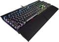 Corsair K70 RGB MK.2 Mechanical Gaming Keyboard - USB Passthrough &amp Media Controls - Linear &amp Quiet - Cherry MX Red - RGB LED Backlit (CH-9109010-NA)