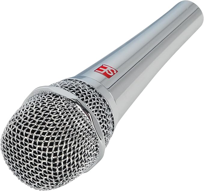 Audiosavings Se Electronics V7 Chrome Bundle: Supercardioid 40Hz-19kHz 300 Ohm Dynamic Vocal Handheld Microphone RCXFM20E-B 20 Ft XLR Cable RPAK Charcoal Backpack 3-Items