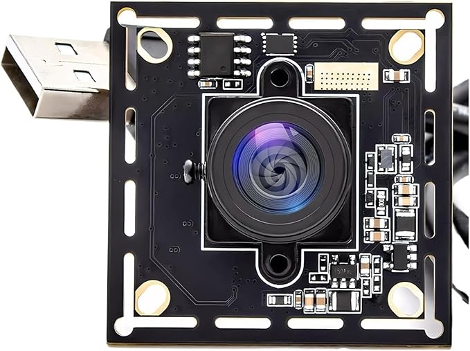 USB Camera Global Shutter 1080P 90FPS 720P 120FPS 3mm Without Blur M12 Lens AR0234 Board High Frame Rate Camera Module