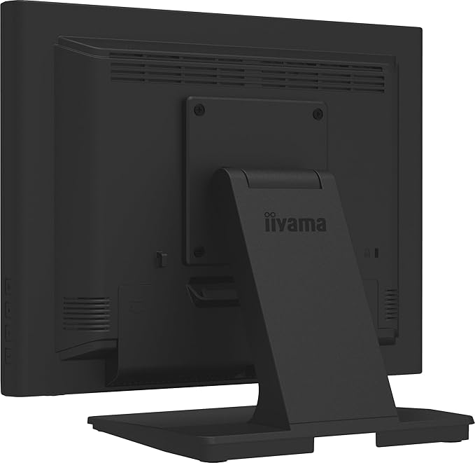 iiyama Prolite T1531SR-B1S 38cm 15 VA LED Monitor XGA Single Touch Resistiv VGA HDMI DP IP54 Front Black