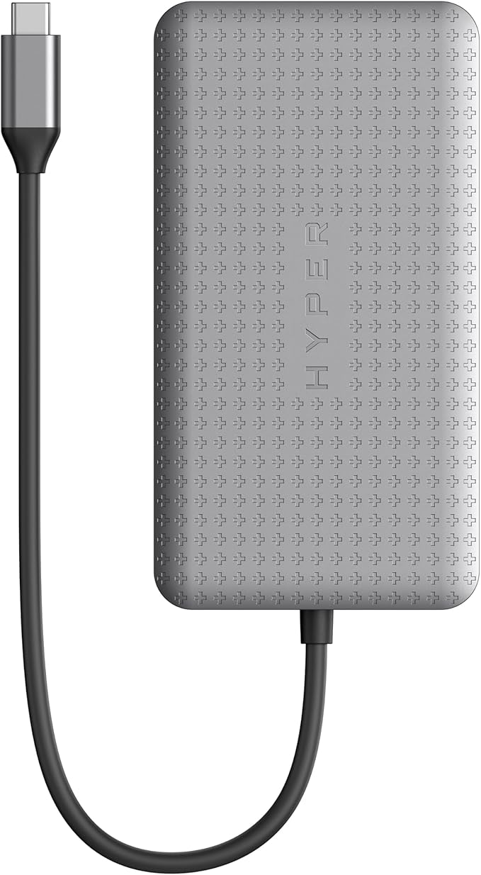HyperDrive 4K Dual HDMI USB C Hub M1 MacBook 10in1: Dual 4K HDMI Gigabit Ethernet USB-A USB-C USB-C 100W Power Delivery MicroSD/SD Headphone Jack for MacBook Pro/Air(M1) Windows PC Chromebook