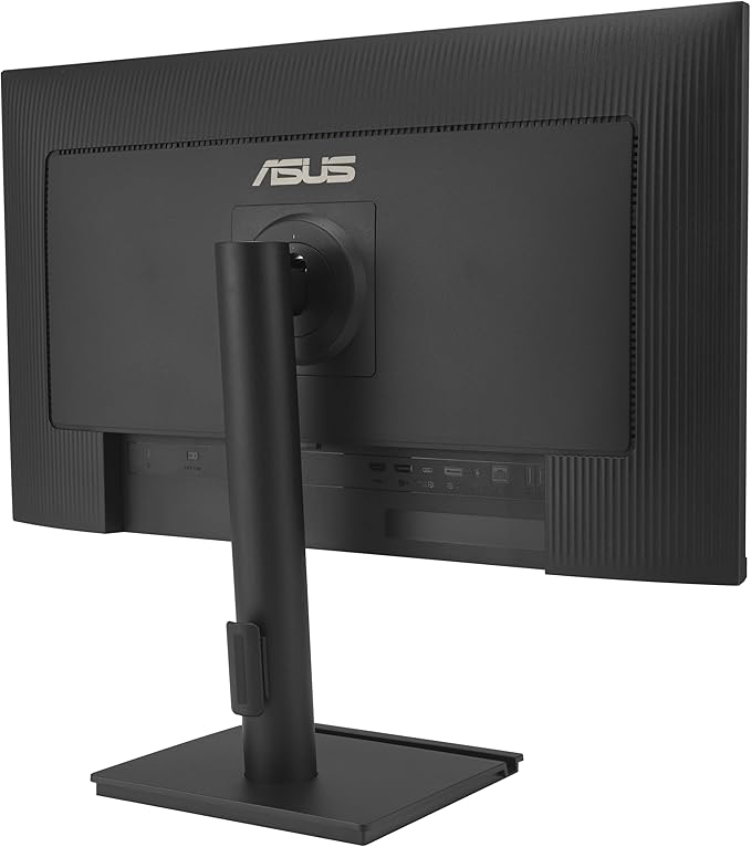 ASUS 27” 1440P USB-C RJ45 Docking Monitor (BE27ACGN) – QHD (2560x1440) IPS 120Hz Frameless Speakers Height Adjustable DisplayPort Daisy-Chain Power Sync Eye Care 3 yr Warranty