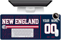 ANTKING New England Mouse Pad Custom Name and Number Desk Pad for Men Women Youth Gifts
