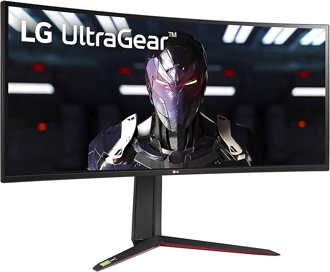 LG UltraWide QHD 34-Inch Computer Monitor 34WP65C-B VA with HDR 10 Compatibility and AMD FreeSync Premium Black