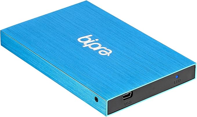 750Gb 750 Gb 2.5 Inch External Hard Drive Portable USB 2.0 - Blue -NTFS