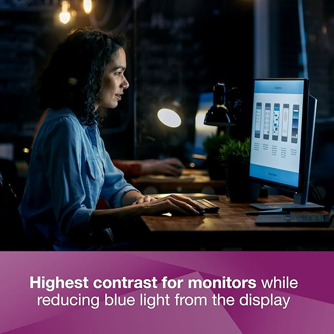 3M High Clarity Privacy Filter for 19 Widescreen Monitor (HC1905W9B)