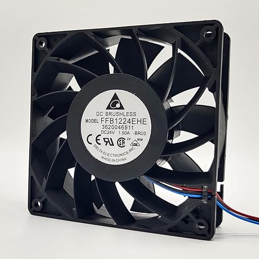 FFB1224EHE 24V 1.5A 12CM High-Performance Cooling Fan for Electronics and Laptops