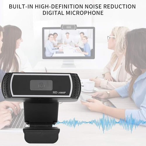 1080P Webcam with Microphone 30FPS Full 5MP Web Camera Widescreen USB Computer Camera for PC Laptop Desktop Conference for Video Calling Live Streaming Zoom