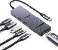 UGREEN Revodok Pro 6 in 1 USB-C Hub to DisplayPort 4K 60Hz 100W Power Delivery 10Gbps USB-A and USB-C 3.2 for MacBook Pro/Air iPad Pro Thinkpad Rog Ally and More.