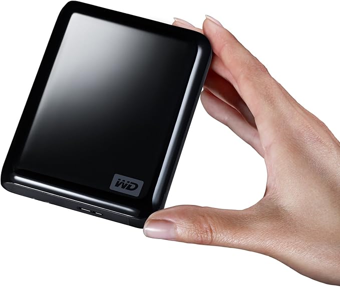 WD My Passport Essential SE 1 TB USB 3.0 Portable External Hard Drive (Black)