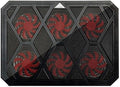 Laptop Cooling PadLaptop Cooler :Portable Slim Laptop Cooling Stand Holder Riser with 6 Fans Compatible with Laptop Notebooks Up