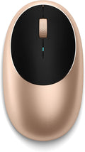 Satechi M1 Wireless Bluetooth Mouse USB-C Rechargeable Compact &amp Portable for MacBook Air/Pro M5/M4 iPad Air/Pro M5/M4/M3 iPad mini Mac mini iMac &amp Windows - Gold