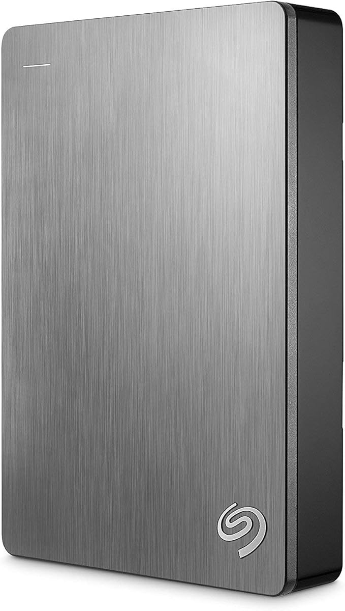 Seagate Backup Plus Portable 4TB External Hard Drive HDD (STDR4000900)Silver