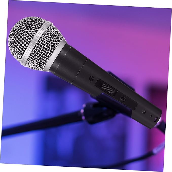 Milisten Dynamic Handheld Microphone for Singing Wired Vocal Microphone with Detachable Cable for KTV and Stage Performance