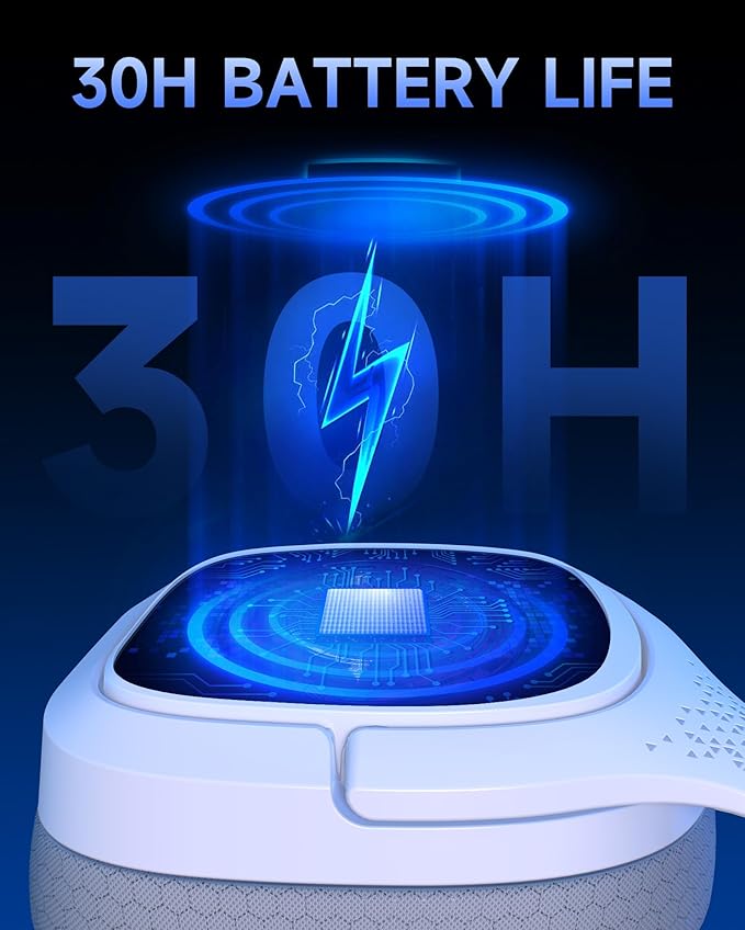 2.4GHz Wireless Gaming Headsets for PS5 PS4 PC Switch - Bluetooth 5.4 Gaming Headphones with Noise Canceling Mic Low Latency Connection 3D Immersive Surround Sound 30H Battery White