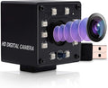 SVPRO IR Night Vision USB Camera 1080P Infrared Wide Angle With Fisheye Lens OV2710 UVC Webcam HD Security for Computer