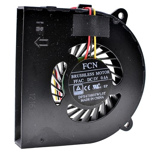 DFS470805WL0T 60x60x8mm DC5V 0.40A Sve1711x1eb SVE17 Computer Notebook Built-in Cooling Fan