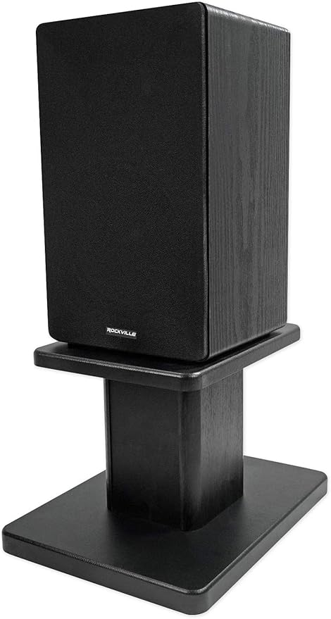 Pair Rockville RHT8G Computer/Bookshelf Desktop Speaker/Studio Monitor Stands