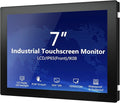 7 Inch Industrial Touchscreen Monitor10-Point Capacitive Touch IP65 LCD Display 16:9with VESA HDMI/VGA/DVI/USB/Audiofor Medical &amp Industrial &amp Kiosks POS.1024 * 600