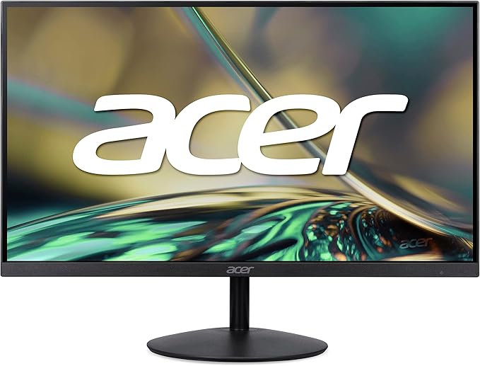 acer 27” UHD 3840 x 2160 Ultra-Thin IPS Home Office Monitor | Adaptive-Sync (FreeSync Compatible) | 2 Speakers 1W Per Speaker | ZeroFrame Design | 1 x Display Port 1.2 1 x HDMI 2.0 | SB272K bmiipx