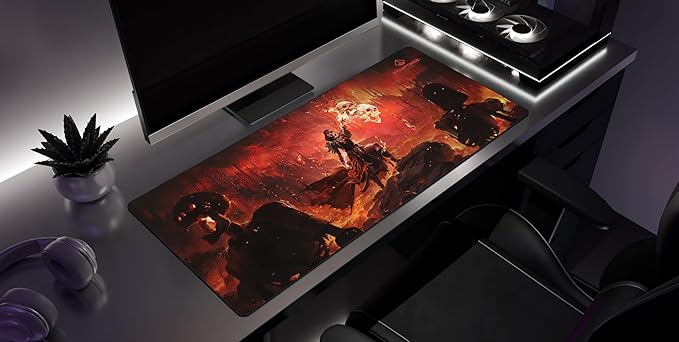 Infernalist - Path of Exile 2 Gaming Desk Mat – Large Extended Mouse &amp Keyboard Pad