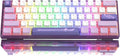 Womier 60% Percent KeyboardWK61 V2 Mechanical RGB Wired Gaming KeyboardHot-Swappable Creamy Key Board with PBT KeycapsLinear Red Switch for Windows/MAC (Purple)