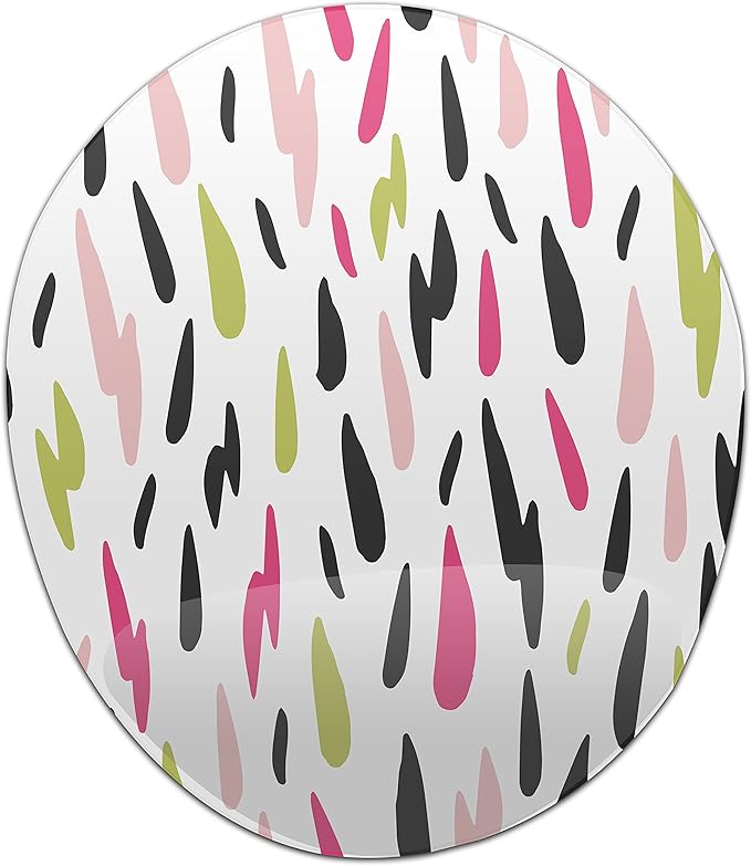 Ergonomic Mouse Pad with Wrist Rest Digital Printed Mouse Mat for Tendon Sheath Problems Non-Slip Base for Office and Home Size: 20 x 23 cm