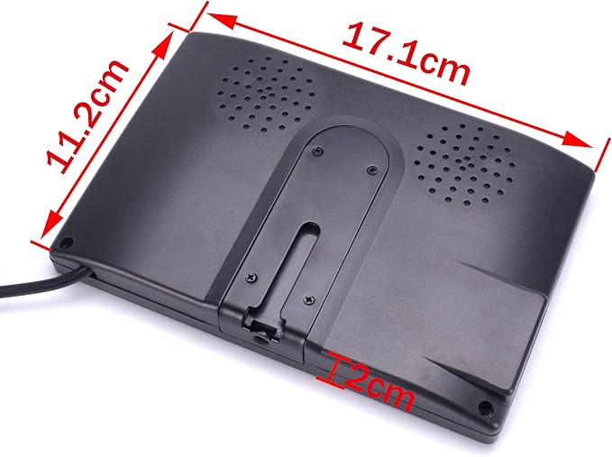 RC 7 Inch FPV Monitor 1024x600 IPS LCD Display Screen Monitor with Hood Sun Shield for RC FPV Drone Quadcopter