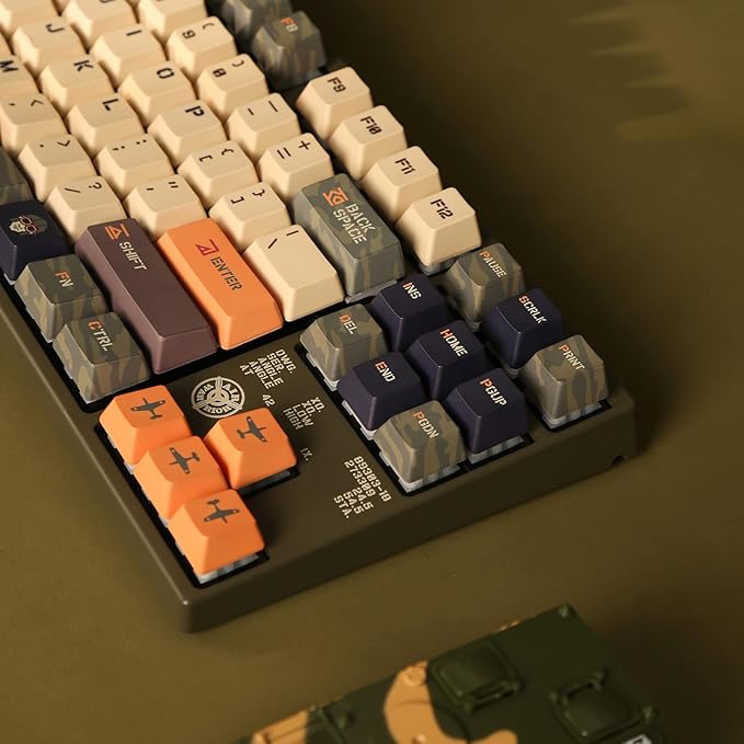 Varmilo VA Series V2 Warrior Soar TKL Mechanical Keyboard (Cherry MX Silent Red)