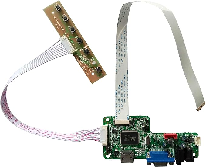RTD2556 V3.0 HDMI VGA LCD Controller Board Kit for B156HAN01.1 B156HAN01.2 B156HTN03.0 11.6'' 13.3'' 14'' 15.6'' 1920x1080 30Pins eDP LCD Screen