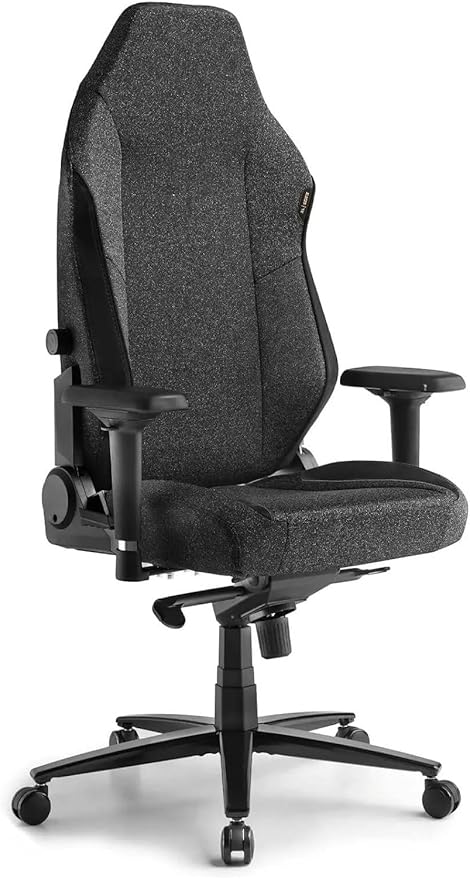 Office Chair Gaming Chair Ergonomic PC Game Chair- Lumbar Support Headrest 4D Armrests Computer Chair Big and Tall Comfortable(Grey)