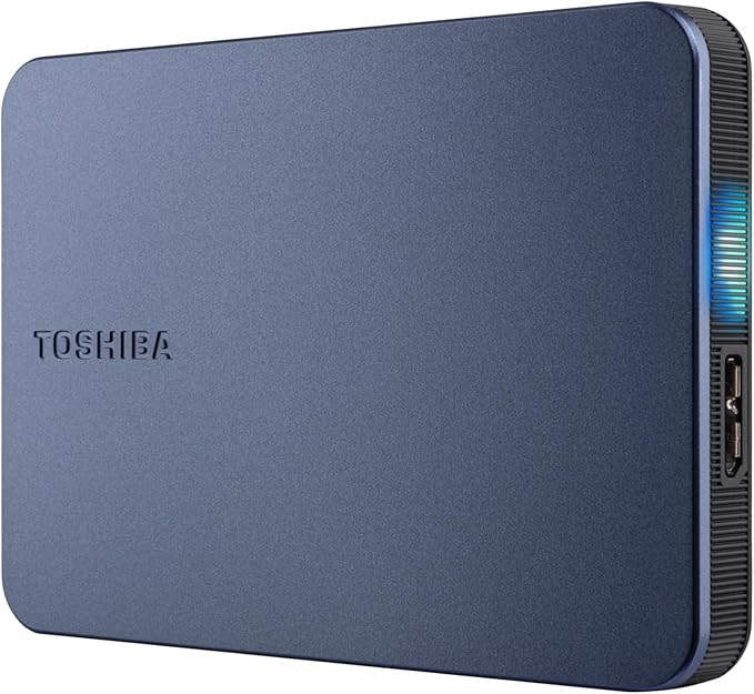 Toshiba 2TB Canvio Gaming Portable External Hard Drive USB 3.2 for Play Station and Xbox Black (HDTX220EK3AA)
