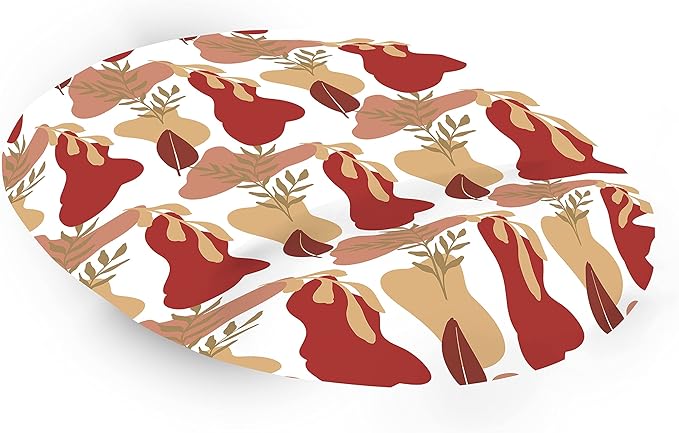 Ergonomic Mouse Pad with Wrist Rest Digital Printed Mouse Mat for Tendon Sheath Problems Non-Slip Base for Office and Home Size: 20 x 23 cm