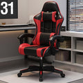 JSWHYBD Gaming Seat with Footrest E-Sports Chair Internet Cafe Competition Chair Home Computer Office Chair 135° Recline Slide Rail Armrest Suitable for Hotel Internet Cafe Live Streaming Games