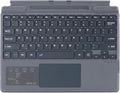 mobee Keyboard for Microsoft Surface Pro Copilot+ (11th Edition) / Pro 11/10 / 9/8 / X 13 inch Detachable Type Cover with Touchpad Pen Holder (Gray No Backlit)