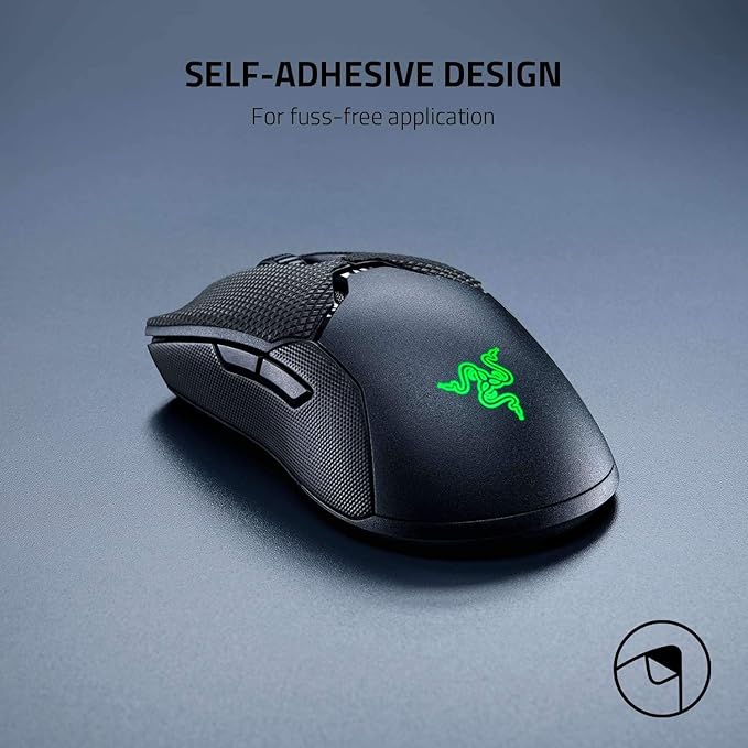 Razer Mouse Grip Tape for Razer Viper + Viper Ultimate (Non-Slip Self-Adhesive Pre-Cut)