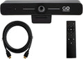 Compact Smart 4K Conference Camera Ultra HD 120° Wide Lens Auto-Framing Noise-Cancellation Mics 20ft Pickup Easy USB Connectivity Video Conference Camera for Zoom Teams Google Meet