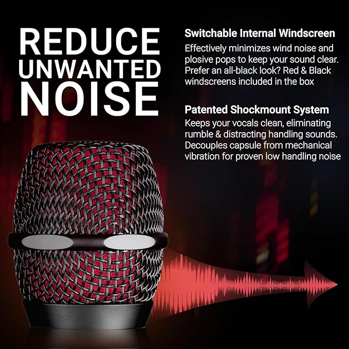 SE ELECTRONICS V7 Nickel Dynamic Supercardioid Handheld Microphone Nickel