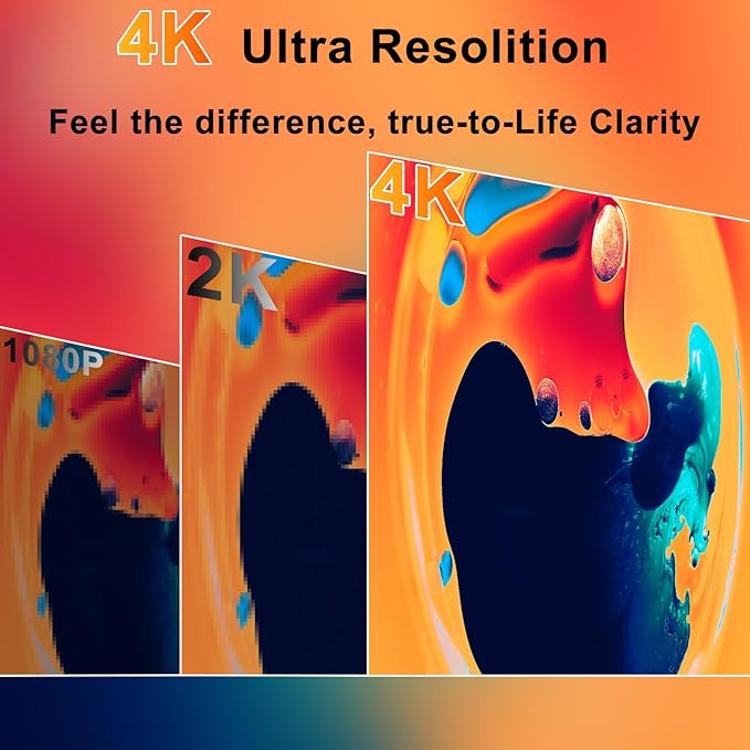 4K Portable Monitor 15.6 Inch Screen Extender 3240×2160 UHD 500 Nits 100% sRGB with 45° Adjustable Stand HDMI &amp USB-C Computer Display for Travel Monitor Laptop &amp PC Mac Phone PS4 PS5 Switc