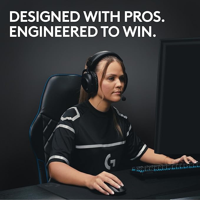Logitech G PRO X Superlight 2 Lightspeed Wireless Gaming Mouse 8K Polling Lightweight LIGHTFORCE Hybrid Switches Hero 2 Sensor 888 IPS 44000 DPIUSB-C Charging PC &amp Mac (Renewed)