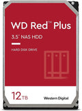 Western Digital 12TB WD Red Plus NAS Internal Hard Drive HDD - 5400 RPM SATA 6 Gb/s CMR 256 MB Cache 3.5 - WD120EFAX