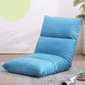 ELEFOCUS Adjustable Floor Chair with 6 Gears Breathable Gaming Sofa for Adults Comfy Lazy Chair for Reading Meditating(A)