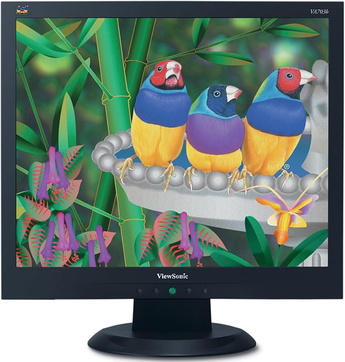 ViewSonic VA703b 17-Inch LCD Monitor (Renewed)