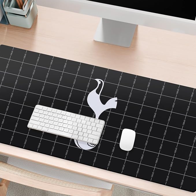 Head Case Designs Officially Licensed Tottenham Hotspur F.C. Away 2025/26 Badge Kit 37.4 x 15.75 x 0.16 inches (900 x 400 mm) - XL Gaming Office Desk PC Keyboard Mouse Mat Pad